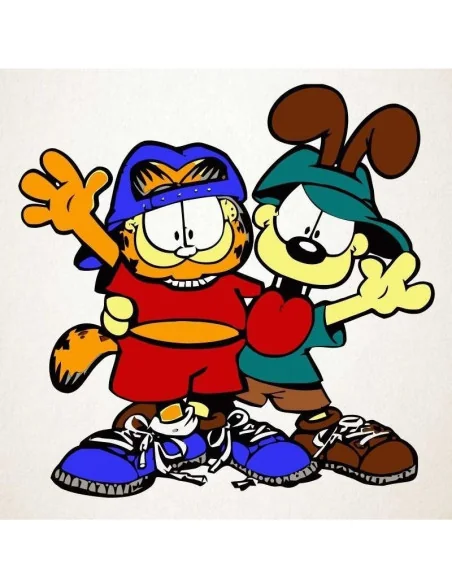 Garfield y Oddie
