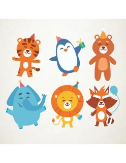 Animalitos de fiesta