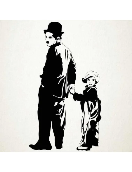 Chaplin y chico