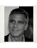 Vinilo adhesivo del retrato de George Cloney